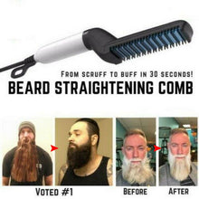 Load image into Gallery viewer, Beard Straightening Comb