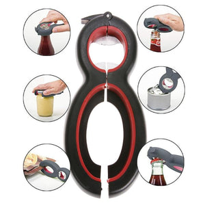 6 in 1 Multi Function Can Opener