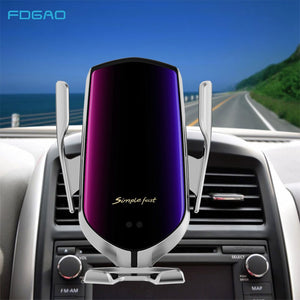 Automatic Clamping Car Wireless Charger