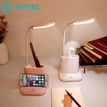 Load image into Gallery viewer, USB Rechargeable LED Desk Lamp